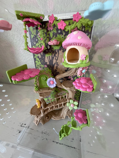 Enchanted Fairy Garden jumping spider enclosure detail
