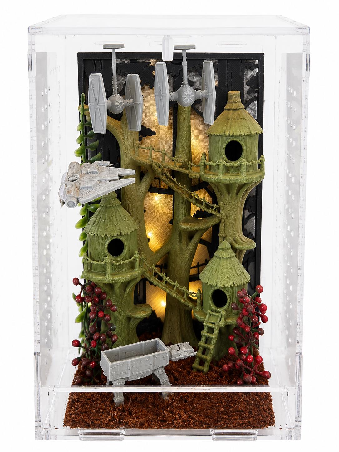 Rebel Outpost jumping spider enclosure